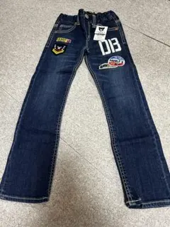 新品　ミキハウス　ダブルビー　デニム　長ズボン　120サイズ