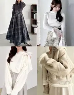 ダズリン　4着まとめ売り　アウター　ワンピース　ニット2点