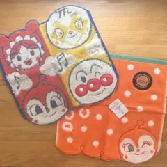 【アンパンマンミュージアム】2枚セット ハンドタオル