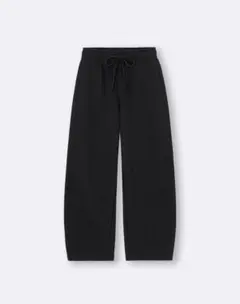 GU スウェットバレルレッグパンツ