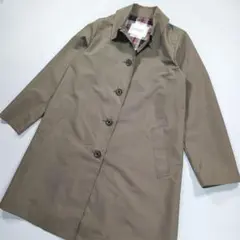 マッキントッシュフィロソフィー スプリングコート　マレー　カーキ　ステンカラー