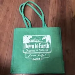 大容量　Down to Earth ダウントゥアース トートバッグ エコバッグ