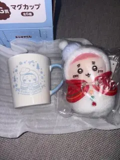 ちいかわ 古本屋 ぬいぐるみとマグカップセット