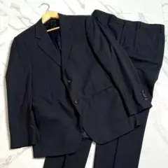 極美品⭐️PRADA シングルセットアップ ウール ダークネイビー 50サイズ