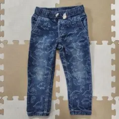 GAP 恐竜柄デニムパンツ ジーパン 3歳用　90-100cm