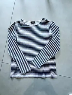 A.P.C. ストライプ Tシャツ XS ロンT 長袖