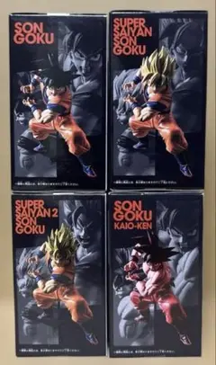 ドラゴンボールZ DRAGONBALL SPIRITFLICKS孫悟空4種セット