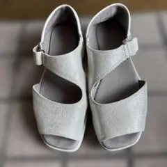 fitfit フワッポンカバーサンダル 23cm シルバー