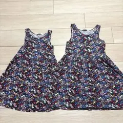 H&M ワンピース 花柄110 120 130 2枚セット
