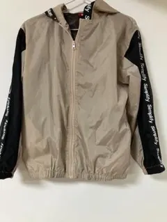 Simplify フード付きジャケット ベージュ