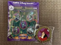 東京ディズニーリゾート ハロウィン ピンバッジ フック船長