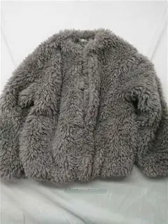 ■エレンケアデュエ フェイクファーコート グレー系 レディース F