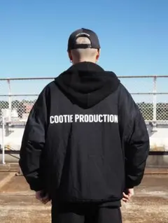 COOTIE ナイロンジャケット Lサイズ　コーチジャケット COOTIE PRODUCTIONS - Nylon Coach Jacket / BLACK / コーチ
