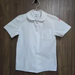 ☆半袖シャツ☆ネームホルダー付き☆制服☆120㎝☆２着あります。