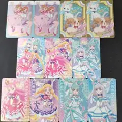 プリキュアオールスターズ　キラキラカード　１１枚セット