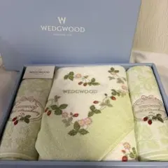【新品】ウェッジウッドバスタオル、フェイスタオルセット