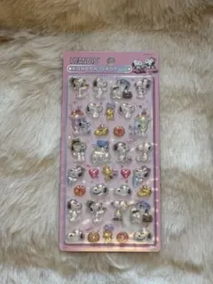 正規品 ボンボンドロップシール スヌーピー きょうだい