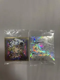 ジョジョの奇妙な冒険 ジョニィ ジャイロ シール 2枚セット