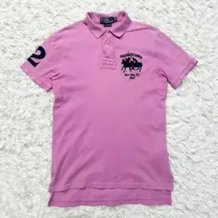 Polo by Ralph Lauren ポロシャツ ビッグポニー ピンク S