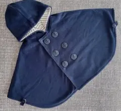 新品未使用 美品 bebe フリース ポンチョ ケープ FREE べべ