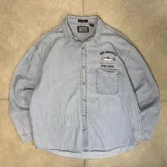 60 70s vintage 開襟シャツ チェーンステッチ KM26 - メルカリ