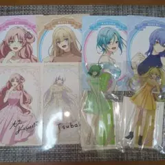 ツキウタ。Fluna 聖クリス、桃崎ひな　アクリルスタンド　メモリアルブロマイド