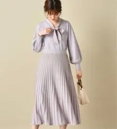 natural couture ニット　ワンピース