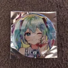 初音ミク カメラのキタムラ 缶バッジ ゆゆはる