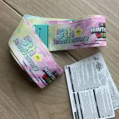 5周年　スターポップコーン　ベルト　スーパーニンテンドーワールド