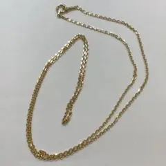 K18 18金切子ネックレス ジュエリーマキ刻印入り - メルカリ