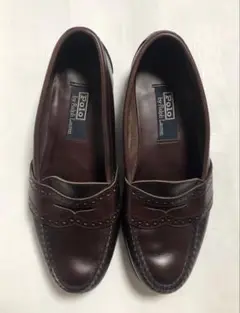 POLO RALPHLAUREN ペニーローファー ブラウン USA製 9D