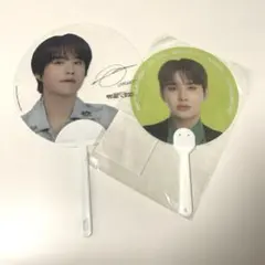 NCT JUNGWOO ジョンウ クリアうちわ 2点セット