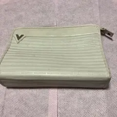 迅速発送) ホワイト クラッチバッグ