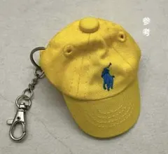 POLO ラルフローレン キーホルダー　黄色