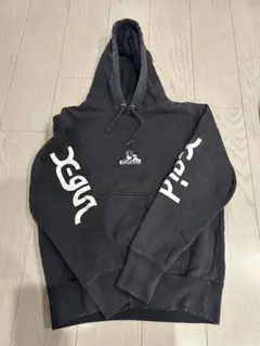 X-girlフード付きパーカー ブラック