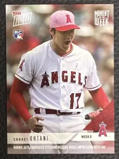 大谷翔平 会員限定 非売品カード topps NOW カード オブ ザ マンス 