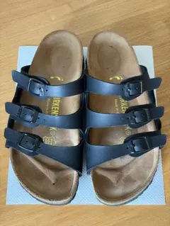 BIRKENSTOCK サンダル ブラック 3本ストラップのサムネイル