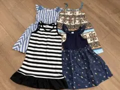 キッズワンピース4点セット⭐︎100cm・110㎝