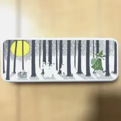 未使用 ムーミン Mary's 空き缶 缶 ペンケース 筆箱 2025