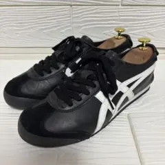 OnitsukaTiger Mexico66 ブラック×ホワイト25.5cm