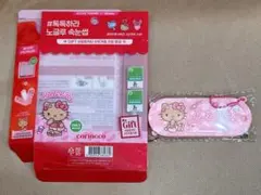 【新品】オリヤン coringco 日焼けキティ コラボ コーム付きミラー