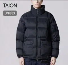 試着のみ　タイオン　マウンテンパッカブルボリュームダウンジャケット　ブラック　M