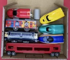 プラレール　EF65 自動車運搬列車 その他おまけ