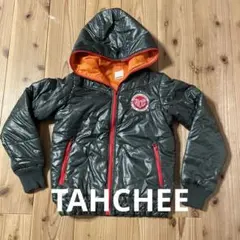 TAHCHEE キッズ　ダウンジャケット カーキ/オレンジ