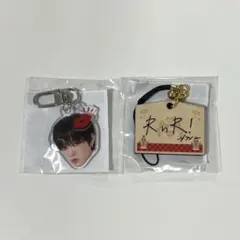 treasure ジフン カプセルトイ 顔アクキー