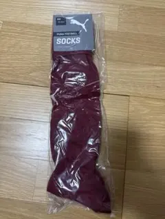 PUMA サッカー ストッキング 22-24cm エンジ