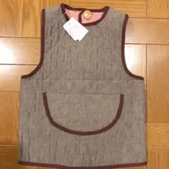 新品★リバーシブル　キッズエプロン★定価2625円