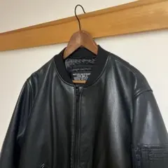 Supreme Schott Leather MA-1 BomberJacket