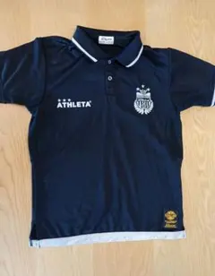 ATHLETA ネイビー ポロシャツ サッカー