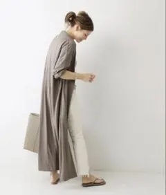美品✨️マディソンブルー ハンプトンシャツワンピース マキシ丈